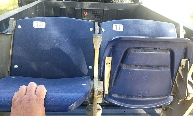 "We can mount these seats in our man-caves."