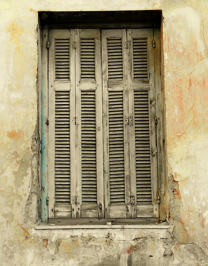 Weathered Building in Athens Plaka