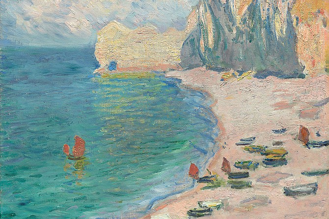 Join Robin Douglas for a short presentation focused on Monet and create your own coastal masterpiece using provided supplies.
