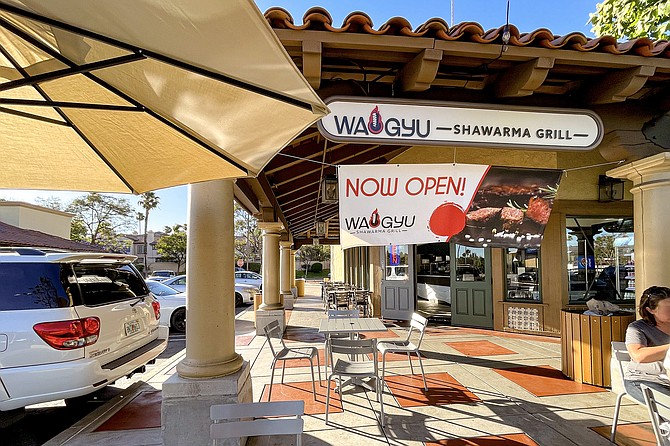 Wagyu Shawarma Grill opened this spring in a Rancho San Diego shopping strip.