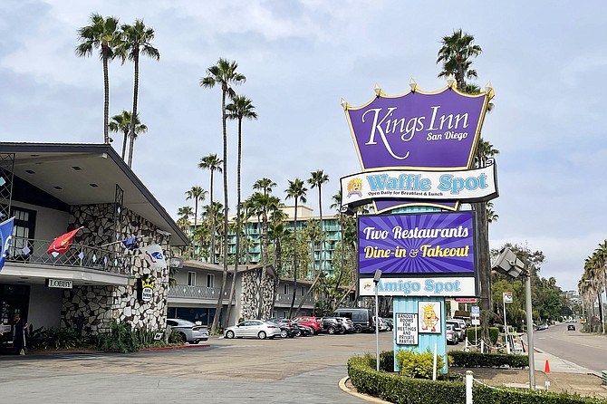 Waffle Spot, a quarter-century fixture of the Kings Inn Hotel