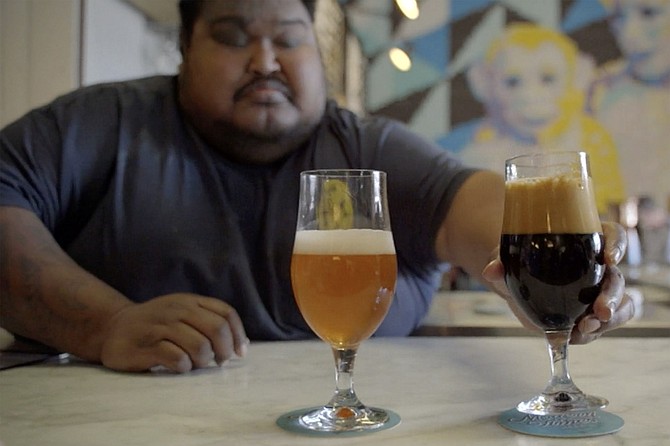Nate Soroko, appearing in the new documentary, Beer City San Diego.
