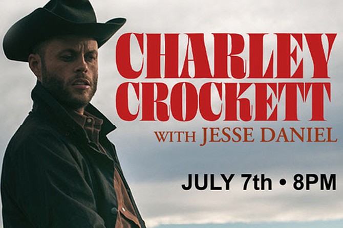 Country blues singer-guitarist Charley Crockett takes the stage at Belly Up.
