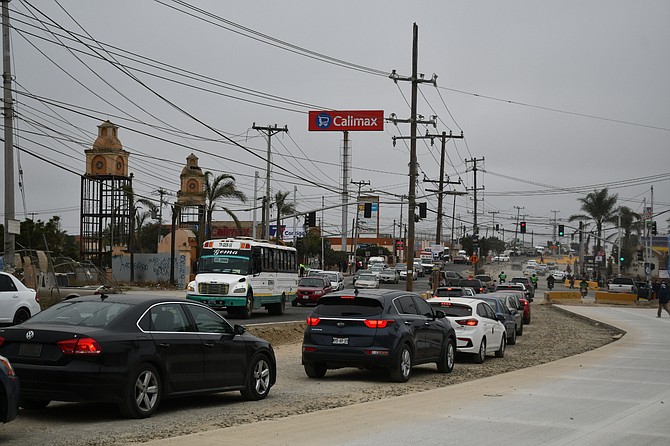 On average, 1.5 hours just to get out of the residential areas and reach Blvd. Cuauhtémoc Sur to downtown Tijuana. - Image by Luis Guitierrez