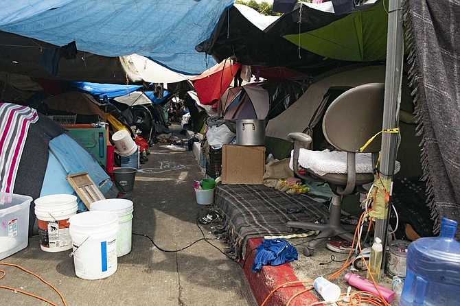 Alejandro Encinas Rodriguez: Due to the upcoming withdraw of the tourist restrictions on July 21, the migrant camp at El Chaparral will be relocated.