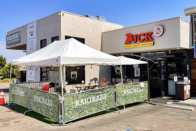 Junya's Crispy Karaage, located in the same building as RakiRaki Ramen