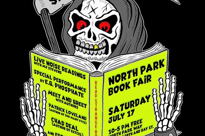 Verbatim Books, North Park Thursday Market and North Park Main Street are proud to present the first ever North Park Book Fair!