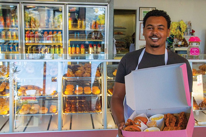 Ethiopia-born entrepreneur, Genemo Ali, recalls the impression waffles made on him as a young immigrant first arriving in San Diego.