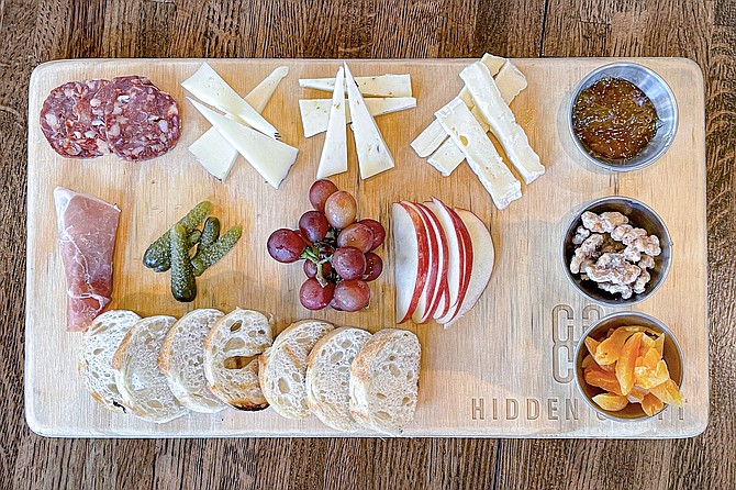 A meat and cheese board for the casual set