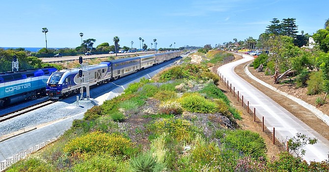 The north-south trail will fill a gap in the Cardiff corridor by bringing options to connect with the Encinitas Coaster train and bus station.