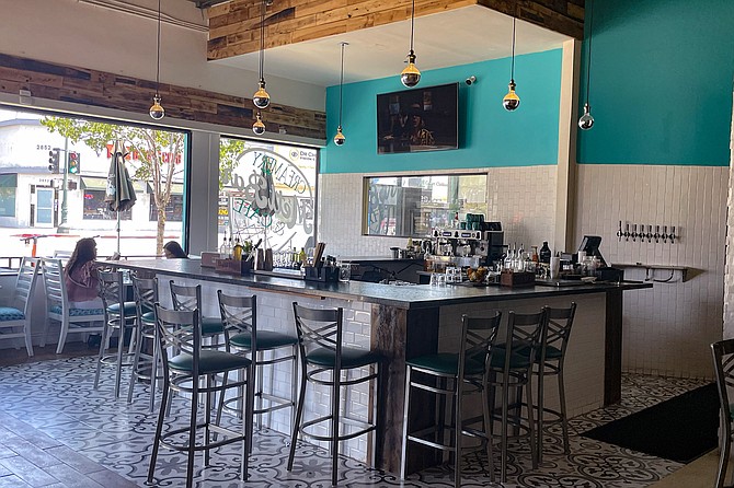 A full bar, slinging regular cocktails, not just made with ice cream