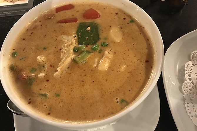 Sweet, sumptuous, peanutty panang.