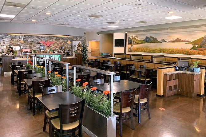 A comfortable place to sit a while, and eat Vietnamese food