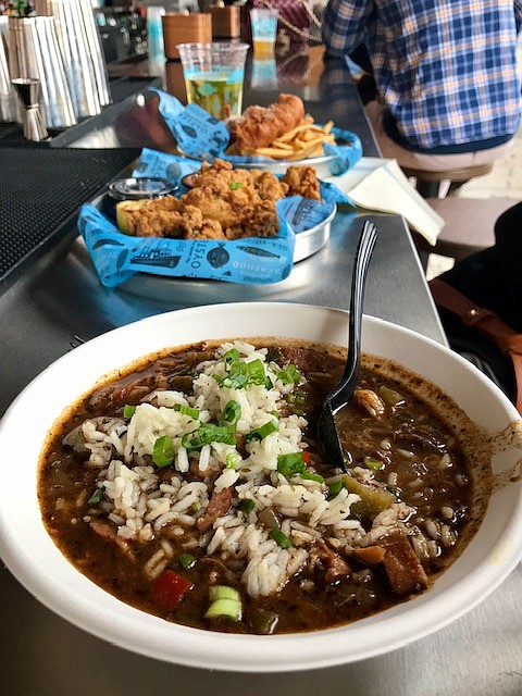 Gumbo and Fried Fish at District Seafood