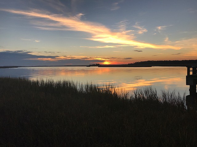 Sunset at Skidaway Island