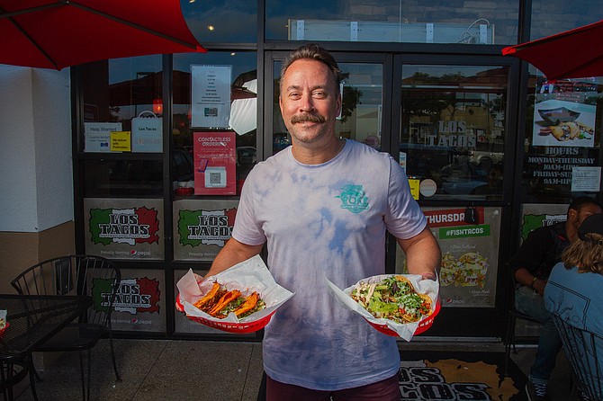Despite his focus on authenticity, Justin Jachura admits to dabbling in fusion, offering duck tacos and even pork belly tacos at Los Tacos.