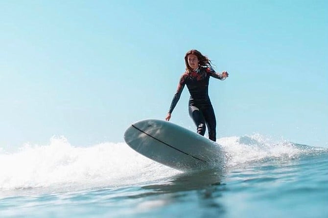 17-year-old Ella Campagna has surfed competitively for years.