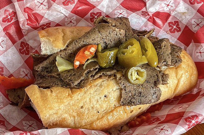 The Italian "beaf" sandwich could convince a vegan to go back to eating meat.