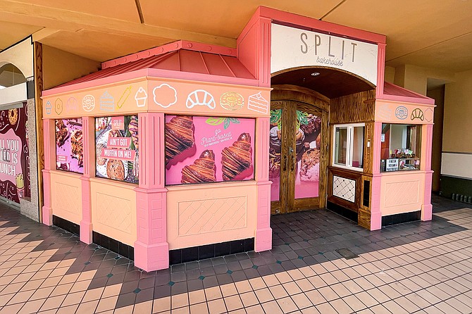 A small bakehouse inside the Grossmont Center mall