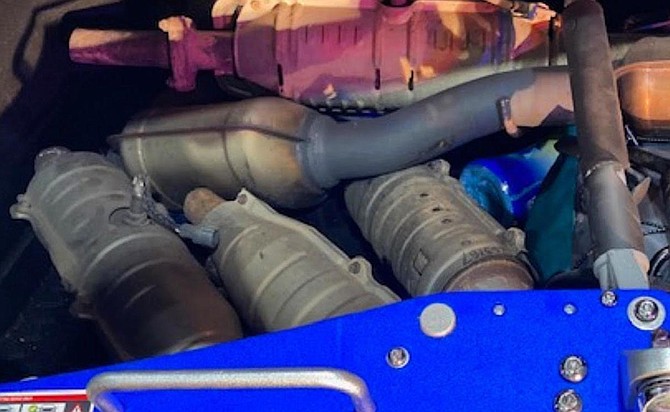 Catalytic converters confiscated by Escondido police