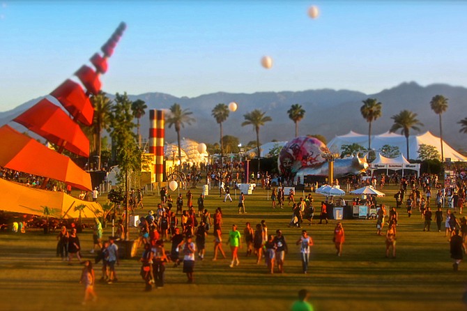 Coachella: a long way from Disneyland.