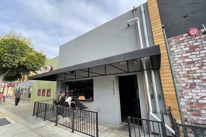 A dull storefront belies the food served within.