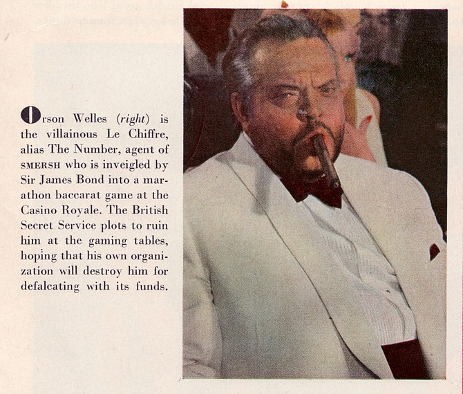According to Val Guest, Welles refused to work with Sellers, calling him “that fucking amateur.”