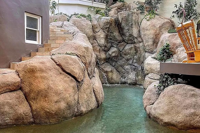 Indoor/outdoor living at its wettest.