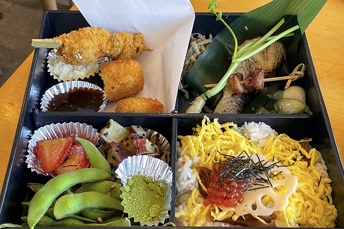 Bento with black cod