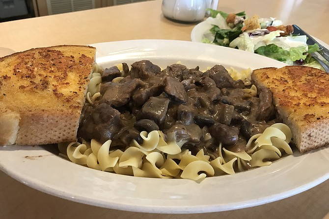 Simple combo, rich century: beef stroganoff was big from the 1860s to the 1960s.