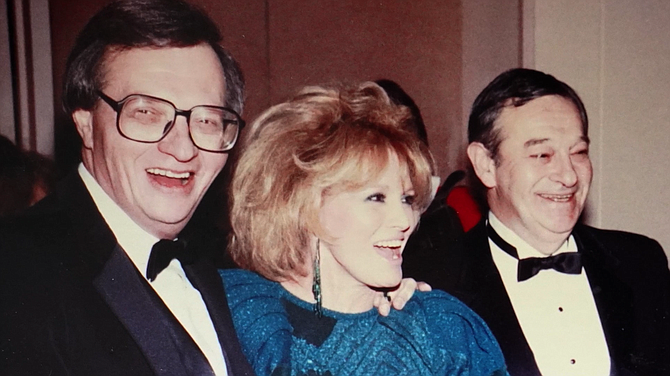 Only Angie Dickinson could come between Larry King and Herb Cohen.