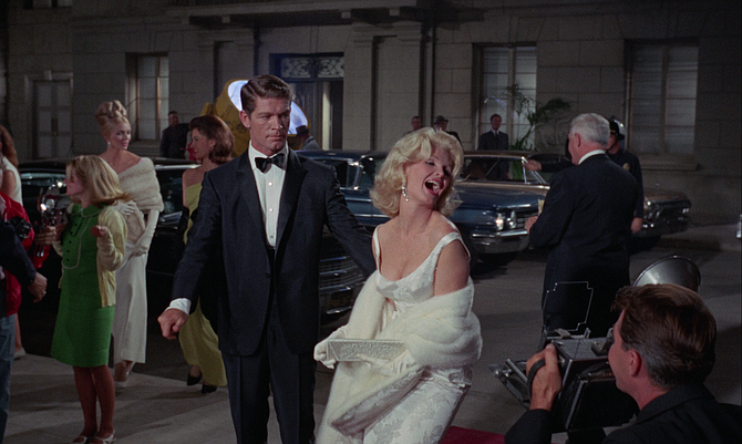 Insult or homage? Jean Hale stars as Cheryl Barker, a not-so thinly disguised vamp on Carroll Baker.