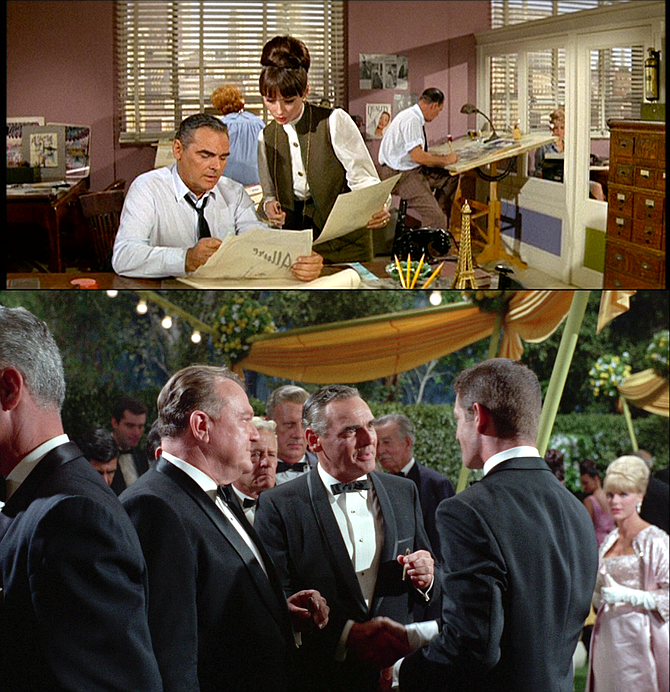 In Walter Reed, Joe Levine saw the makings of a great designer. With Elizabeth Ashley in "The Carpetbaggers" and as "Pereira in Art Direction" in "The Oscar."