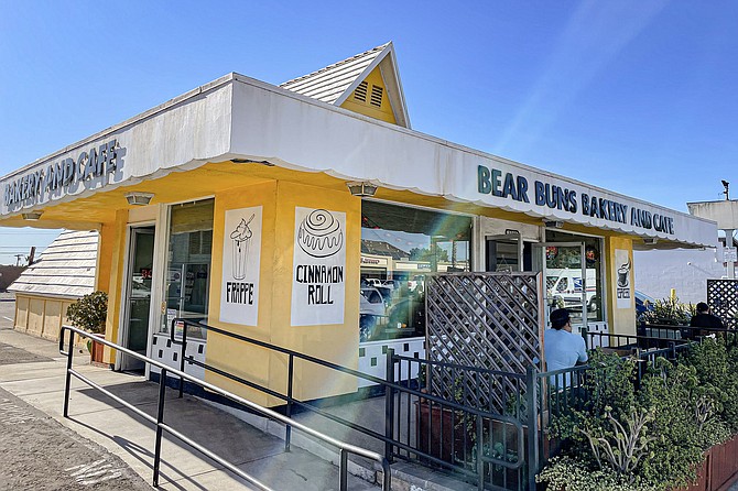 A standalone coffee shop in Serra Mesa