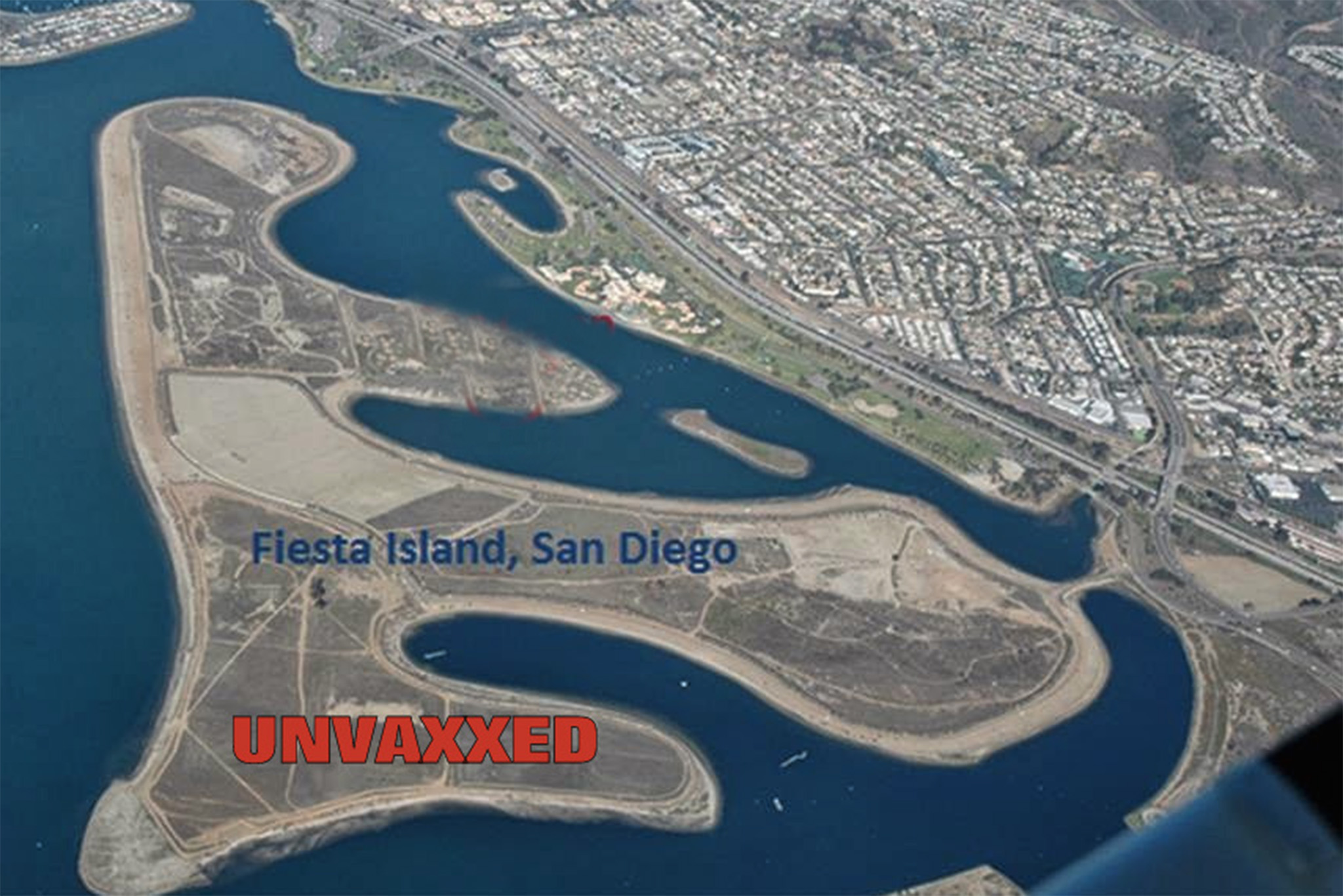 Portion of Fiesta Island to serve as Colony for the Unvaccinated | San