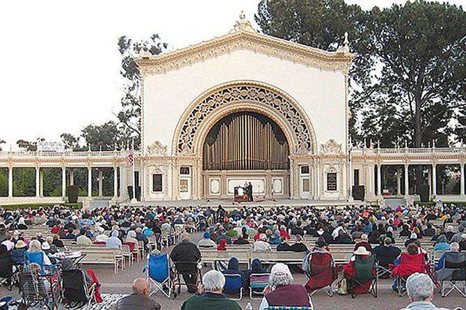 The Spreckels Organ Society hosts the International Organ Festival Concerts every Monday night in October.