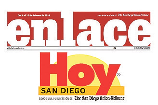 San Diego Union-Tribune en Español, a free weekly broadsheet, has long struggled to gain traction after its predecessors, Hoy, and for years before that Enlace, were shot down by corporate economizers.