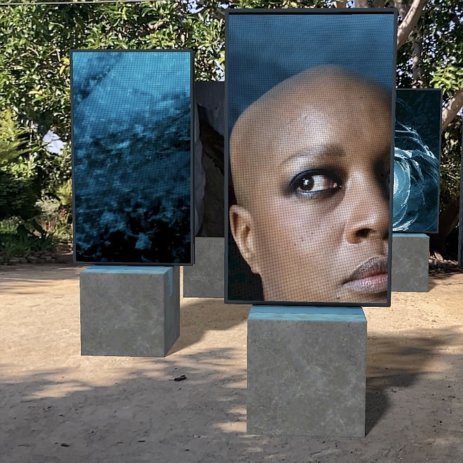 Buy a ticket to the San Diego Botanical Garden and enjoy an art show augmented into the unique surroundings and context of the garden, the exhibition is experienced differently against the backdrop of each location.