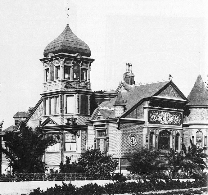 Villa Montezuma, built in 1887 on 20th and K to draw wealthy homebuilders to the new neighborhood