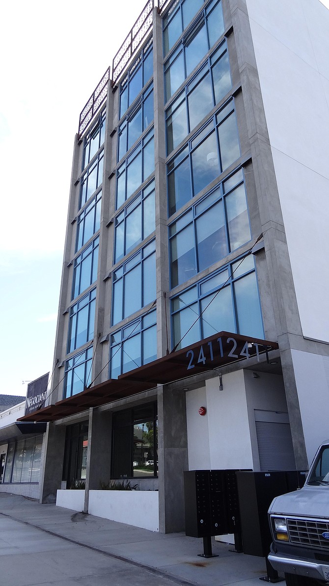 The high-rise loft Aidn apartments at 2411 El Cajon Blvd.