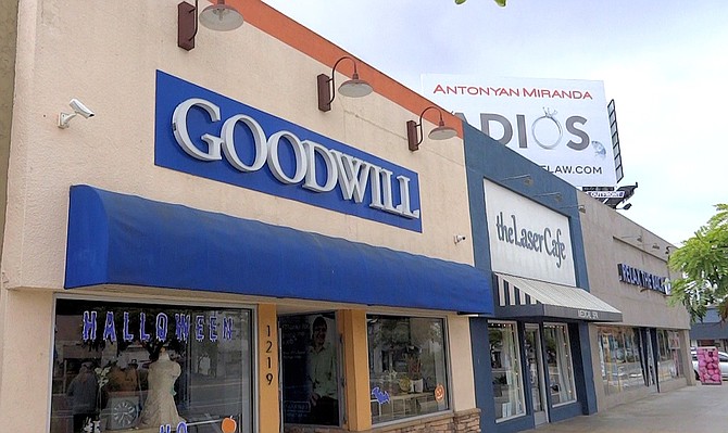 Goodwill doesn't own their Hillcrest location.
