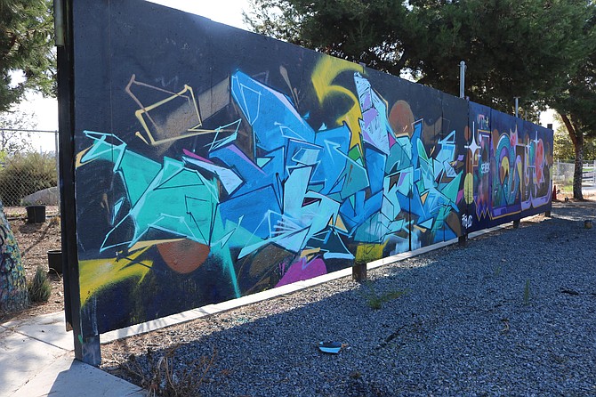 Brisk One mural still standing