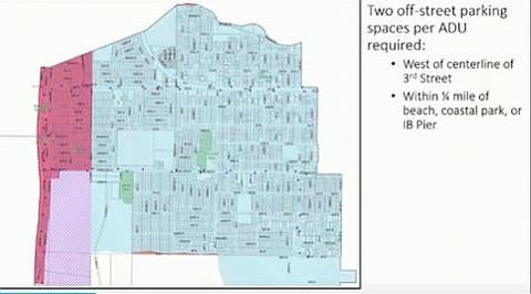 West Imperial Beach will have to provide more off-street parking.