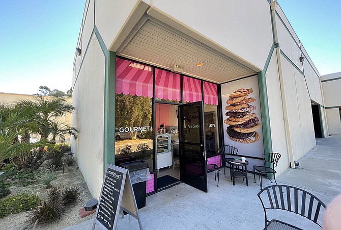 A cookie bakery in an industrial park