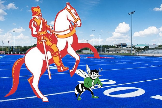 Man on horse: “I win.” Bee: “And let that be a lesson to you!”