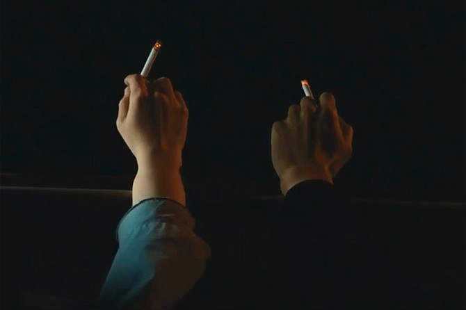 Drive My Car: When two hands smoke as one.