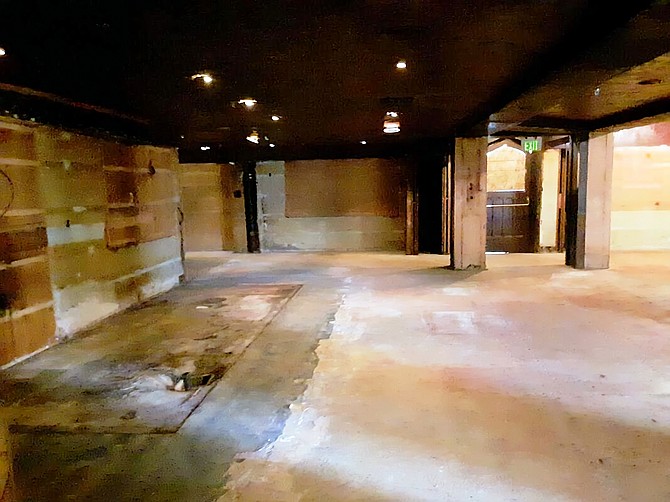 The empty space where Red Fox was located, per their website. The original look will continue in the new building.