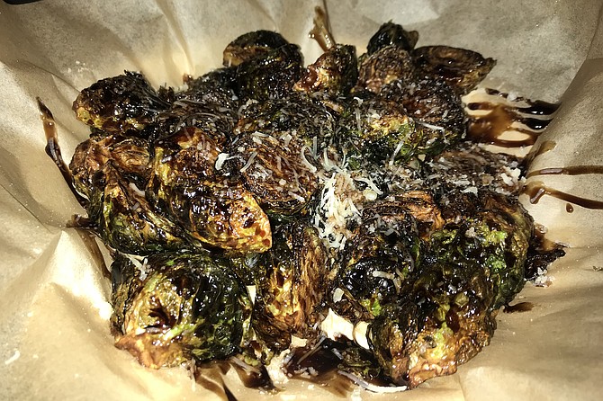 Beautiful mess: the Brussels Sprouts.