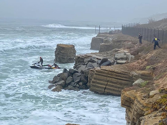 "The rescue was in front of Dolphin Tanks and by Donuts."