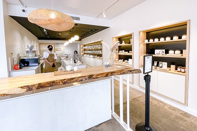 Airy and light, even when the marine layer rolls in